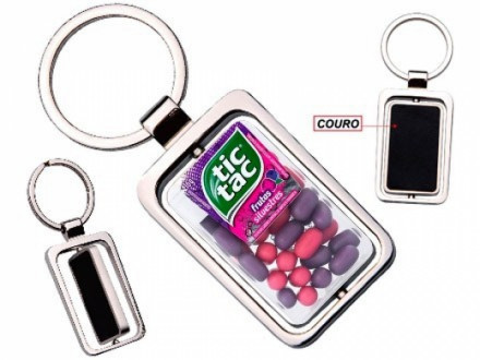 Chaveiro para brindes girat�rio de metal