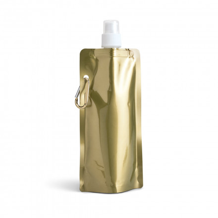 Squeeze Personalizado Dobr�vel em PE Metalizado 460ml - Confira aqui o melhor pre�o! | A7 Brindes