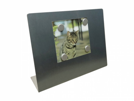 Porta retrato personalizado de metal Tamanho da foto 9x13 cm