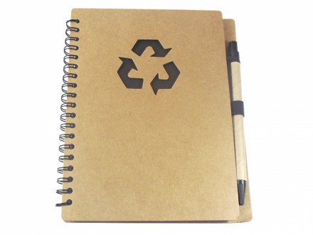 Porta bloco ecol�gico personalizado com caneta