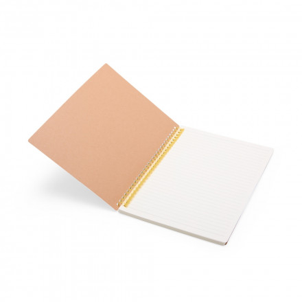 Caderno Personalizado Capa Kraft 25,5x19 - Confira aqui o melhor pre�o! | A7 Brindes