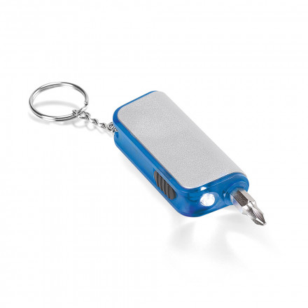 Chaveiro Personalizado com lanterna LED e ferramenta - Confira aqui o melhor preo! | A7 Brindes