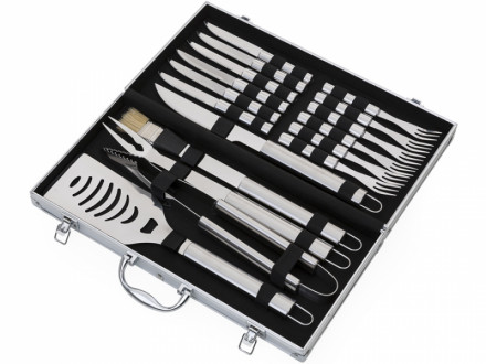 Kit Churrasco promocional com 17 pe�as