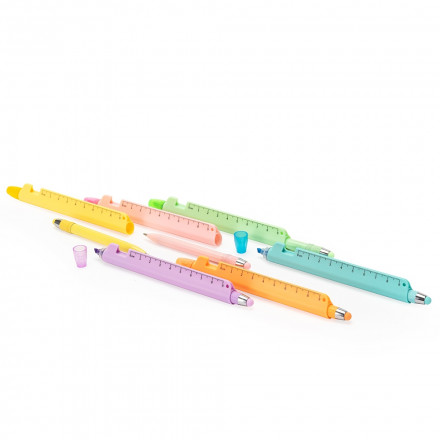 Caneta Personalizada Marca-Texto Multifun��es - Confira aqui o melhor pre�o! | A7 Brindes
