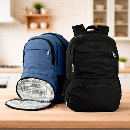 Mochila Personalizada Poli�ster USB 26L - Confira aqui o melhor pre�o! | A7 Brindes