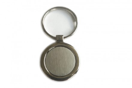 Chaveiro Personalizado Redondo de Metal para Brindes - Confira aqui o melhor pre�o! | A7 Brindes