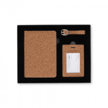 Kit Viagem Personalizado Tag Identificadora e Passaporte - Confira aqui o melhor pre�o! | A7 Brindes