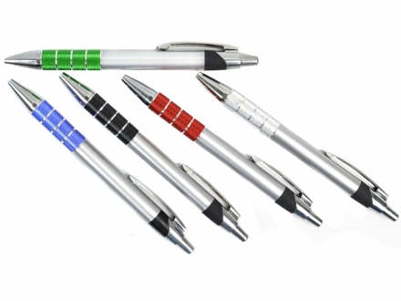 Canetas pl�sticas com detalhes anti-derrapantes