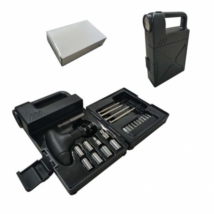 Kit ferramentas para brindes com lanterna