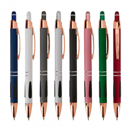 Caneta Personalizada Metal Touch X9119 - Confira aqui o melhor preo! | A7 Brindes