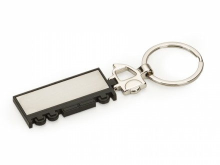 Chaveiro Caminh�o para Brindes de Metal com Detalhe Pl�stico - Confira aqui o melhor pre�o! | A7 Brindes