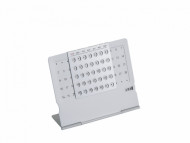 Calendário Personalizado Permanente de Metal Calendário Personalizado Permanente de Metal - Confira aqui o melhor preço! | A7 Brindes