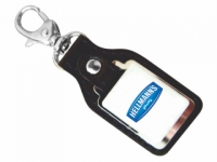 Chaveiro Personalizado de Couro Legítimo para Brindes Chaveiro personalizado em couro legitimo com plaquinha em níquel e etiqueta resinada