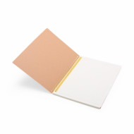 Caderno Personalizado Capa Kraft 25,5x19 - Confira aqui o melhor pre�o! | A7 Brindes