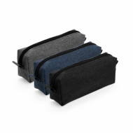 N�cessaire Personalizada Poli�ster PVC Mescla X15299 - Confira aqui o melhor pre�o! | A7 Brindes