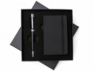 Kit Caneta Metal Personalizada e Moleskine Personalizada - Confira aqui o melhor preo! | A7 Brindes