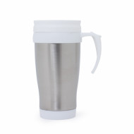 Caneca Personalizada de Inox 400ml 141295 - Confira aqui o melhor pre�o! | A7 Brindes