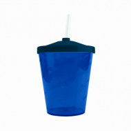 Copo Personalizado Twist com Canudo 350ml - Confira aqui o melhor preo! | A7 Brindes