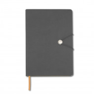 Caderneta Personalizada Tipo Moleskine com Fecho 21x14  - Confira aqui o melhor pre�o! | A7 Brindes