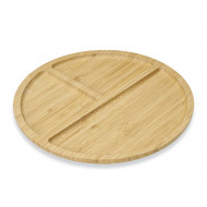 Petisqueira Personalizada de Bambu 30x30 Petisqueira Grande