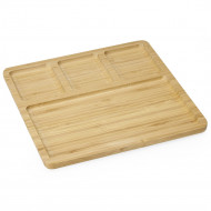 Petisqueira Personalizada de Bambu 28,2x28,2 Petisqueira Quadrada