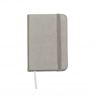 Mini Caderneta tipo Moleskine Personalizada sem Pauta 10,5x7,4 - Confira aqui o melhor preo! | A7 Brindes
