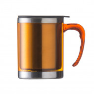 Caneca Personalizada 400ml Interna de Inox  - Confira aqui o melhor preo! | A7 Brindes