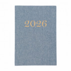 Agenda Diria Personalizada 2026 Linho - Confira aqui o melhor preo! | A7 Brindes