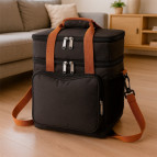 Bolsa Trmica Personalizada Dupla 12 Litros - Confira aqui o melhor preo! | A7 Brindes