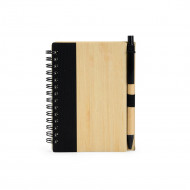 Caderno Bambu Personalizado Ecolgico com Caneta X18937 - Confira aqui o melhor preo! | A7 Brindes