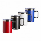 Caneca Personalizada Plstica com Inox 375ml - Confira aqui o melhor preo! | A7 Brindes
