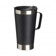 Caneca Trmica Inox 500ml com Tampa e Abridor - Confira aqui o melhor preo! | A7 Brindes