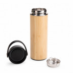 Garrafa Térmica Personalizada Bambu 400ml Garrafa Térmica Personalizada Bambu 400ml - Confira aqui o melhor preço! | A7 Brindes