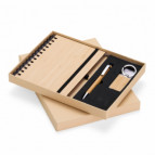 Kit Personalizado Executivo Ecológico 3 Peças X7048B Kit Personalizado Executivo Ecológico 3 Peças X7048B - Confira aqui o melhor preço! | A7 Brindes