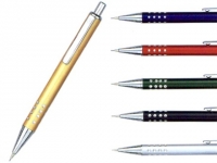 Lapiseira promocional metalizada em diversas cores