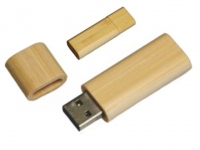 Pen drive para brindes de madeira Capacidade: 4GB