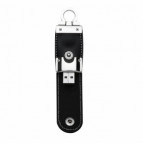 Pen Drive Personalizado de Couro Sinttico - Confira aqui o melhor preo! | A7 Brindes