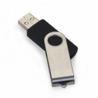 Pen Drive Personalizado Giratrio Metlico - Confira aqui o melhor preo! | A7 Brindes