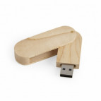 Pen Drive Personalizado Madeira Giratrio - Confira aqui o melhor preo! | A7 Brindes
