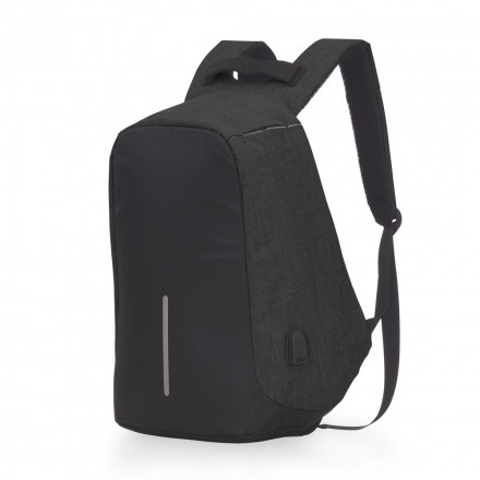 Mochila Polister Anti-Furto USB