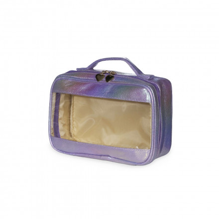 Necessaire Sint�tica Hologr�fica Imperme�vel