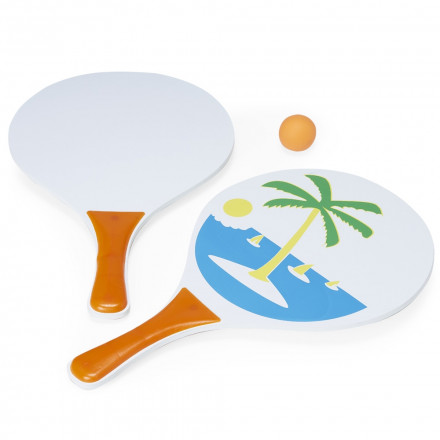 Kit Frescobol Personalizado MDF - Confira aqui o melhor preo! | A7 Brindes