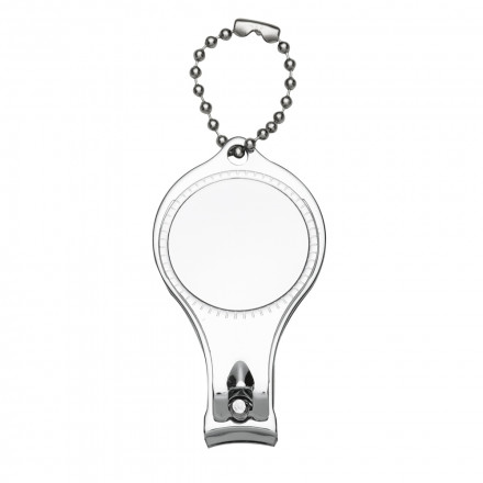 Chaveiro promocional com cortador de unha e abridor de garrafa