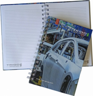 Caderno Personalizado Capa Dura 17,5x23cm - Confira aqui o melhor pre�o! | A7 Brindes
