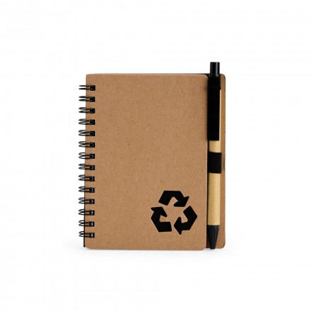 Caderno Personalizado Ecolgico com Caneta - Confira aqui o melhor preo! | A7 Brindes