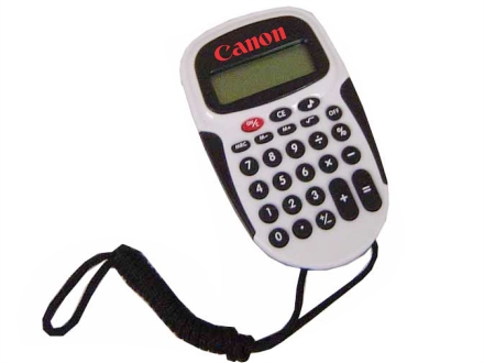 Calculadora personalizada com cord�o