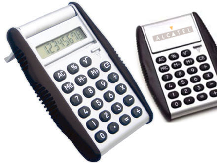 Calculadora promocional com Flip autom�tico