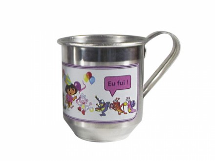 Caneca de Alum�nio para Brindes 250ml - Confira aqui o melhor pre�o! | A7 Brindes