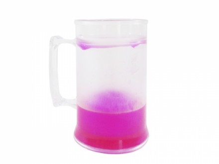 Caneca Gel para Brindes 350ml ROSA - Confira aqui o melhor pre�o! | A7 Brindes