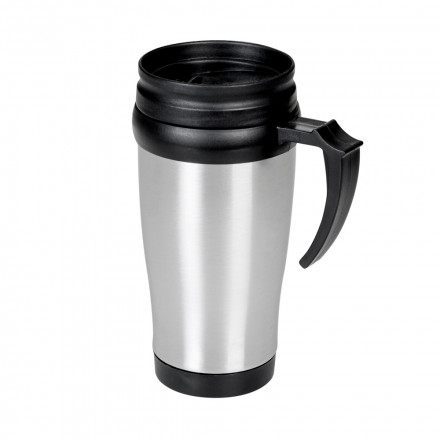 Caneca Personalizada Inox 400ml - Confira aqui o melhor preo! | A7 Brindes